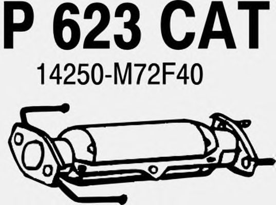 Catalytic Converter P623CAT