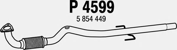 Труба выхлопного газа P4599