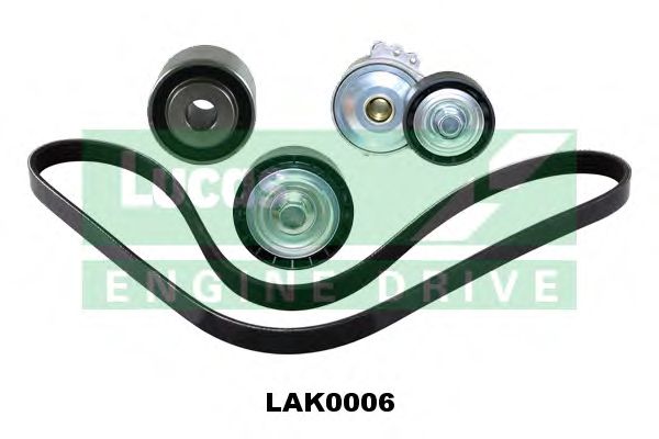 Поликлиновой ременный комплект LAK0006