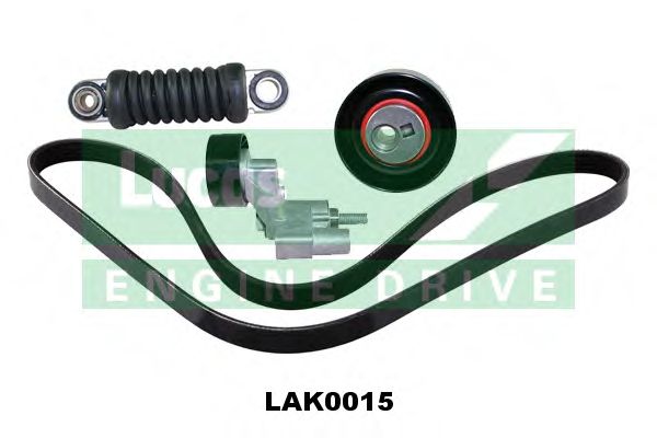 Поликлиновой ременный комплект LAK0015