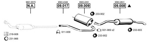 Exhaust System CI090545