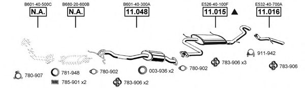Exhaust System MA110935