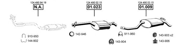 Exhaust System ME011570