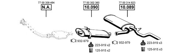 Exhaust System RE102220
