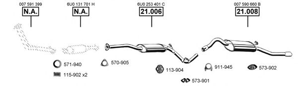 Exhaust System SK210825
