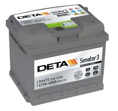 Startbatteri; Startbatteri DA472