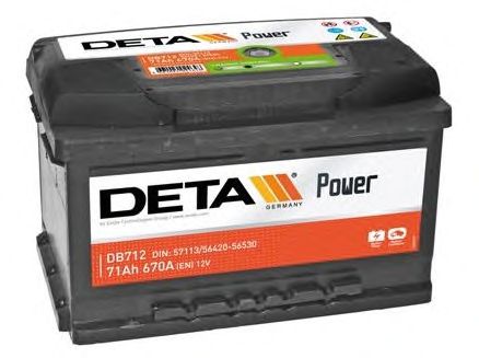 Batteri; Batteri DB712