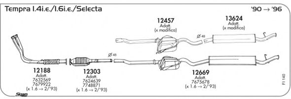 Exhaust System FI140