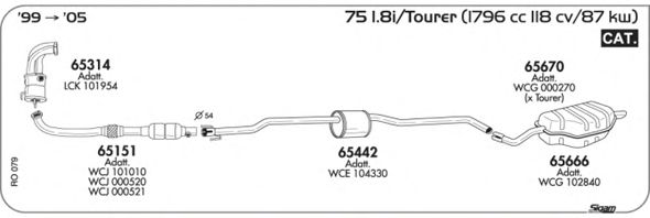 Exhaust System RO079