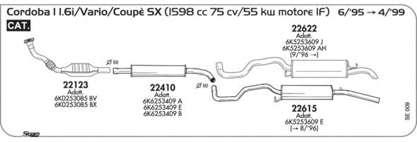 Exhaust System SE009