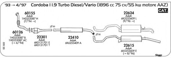 Exhaust System SE022