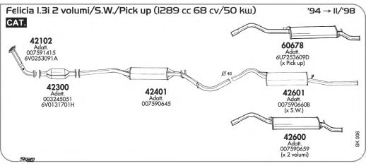 Exhaust System SK006