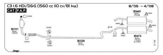 Exhaust System CI196