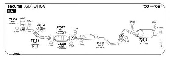 Exhaust System DW018