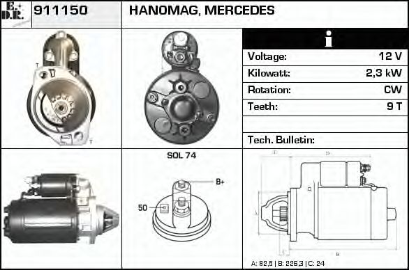 Mars motoru 911150