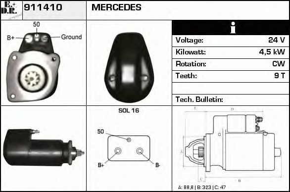 Mars motoru 911410