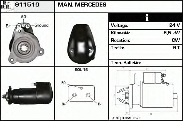 Mars motoru 911510