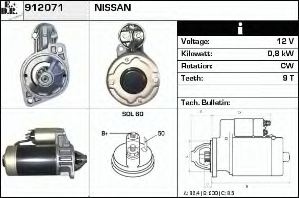 Mars motoru 912071