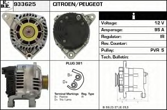 Generator 933625