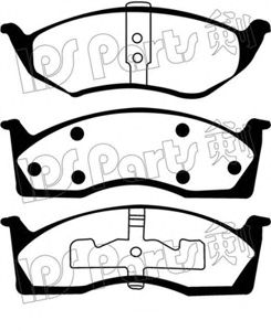 Brake Pad Set, disc brake IBD-1099