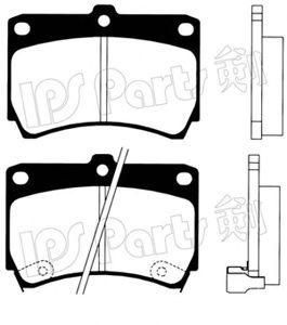 Brake Pad Set, disc brake IBD-1341