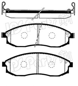 Комплект тормозных колодок, дисковый тормоз IBD-1582