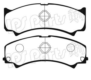 Brake Pad Set, disc brake IBD-1697