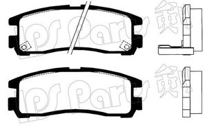 Brake Pad Set, disc brake IBR-1503