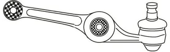 Braço oscilante, suspensão da roda 1997