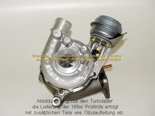 Turbocompressor, sobrealimentação 166-00130
