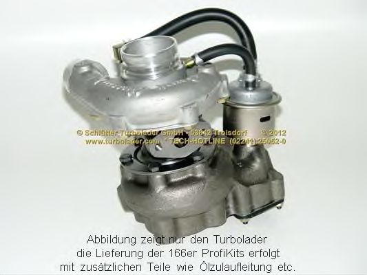 Turbocompressor, sobrealimentação 166-02130