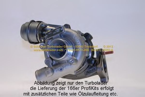 Turbocompresseur, suralimentation 166-02290