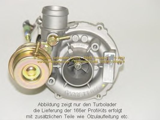 Turbocompresseur, suralimentation 166-02350