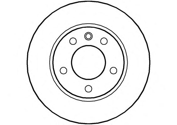 Тормозной диск NBD 017