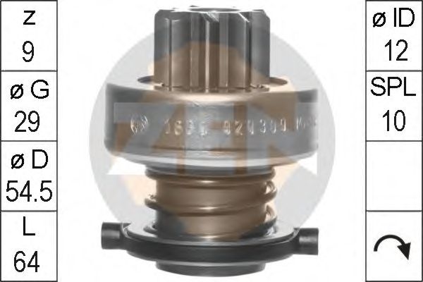 Freewheel Gear, starter ZN1630