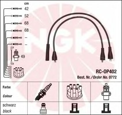 Ignition Cable Kit 0772