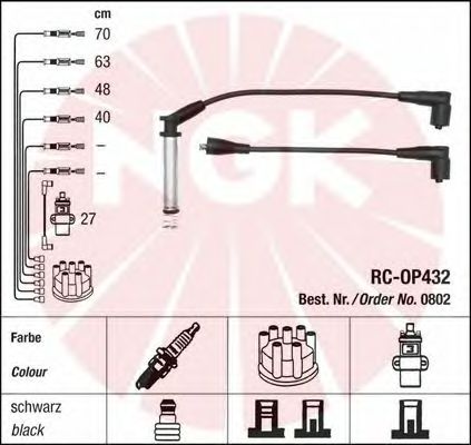 Ignition Cable Kit 0802