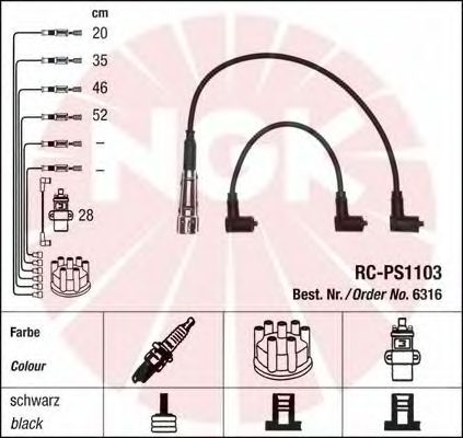 Ignition Cable Kit 6316