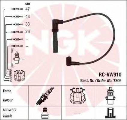 Ignition Cable Kit 7306