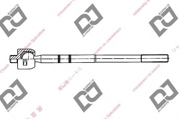 Articulação axial, barra de acoplamento DR1119