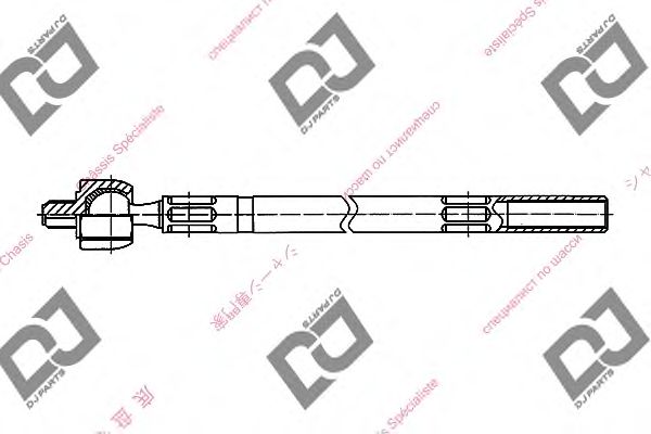 Articulação axial, barra de acoplamento DR1082