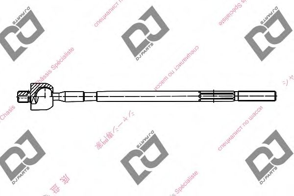 Articulação axial, barra de acoplamento DR1105