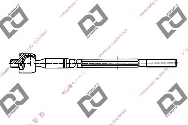 Articulação axial, barra de acoplamento DR1004