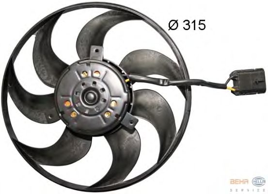 Ventilador, refrigeración del motor 8EW 351 044-071