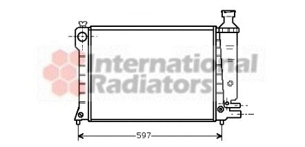 Radiator, engine cooling 60092036