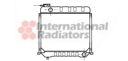 Radiator, engine cooling 60302059
