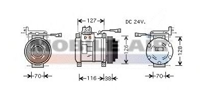 Compressore, Climatizzatore 6028K073