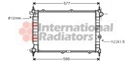 Radiator, engine cooling 60372207