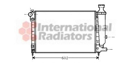 Radiator, engine cooling 60402014