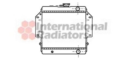 Radiator, engine cooling 60522012